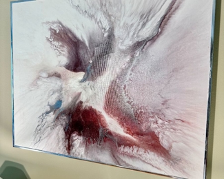 Modern abstract oil painting.