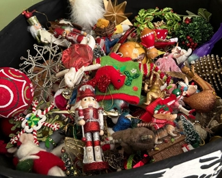 Boxes and Boxes Full of Christmas Ornaments...So Come and Dig In!!