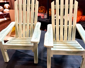 American Girl Wooden Adirondack Chairs