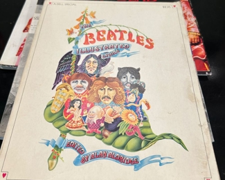 The Beatles Illustrated Lyrics First  Dell Addition