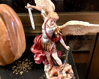 St Michael The Archangel Trampling on The Devil