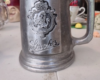 Several beer mugs
