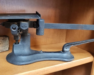 Antique Cast Iron Balance Scale