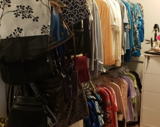 Ladies clothing, handbags
