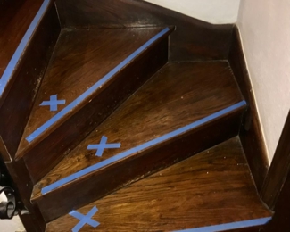 Stairs Leading Up To The Second Story ~ Be Careful On The Stairs