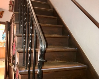 Stairs Leading Up To The Second Story ~ Be Careful On The Stairs