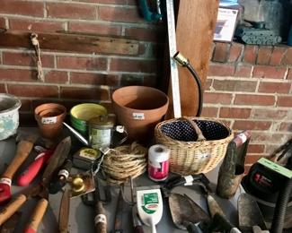 Items Located In The Garage