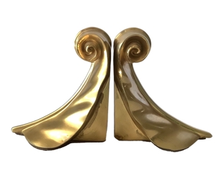 Brass Bookends