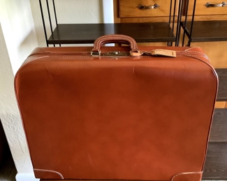 Leather Suitcase Tripak by Schell 
