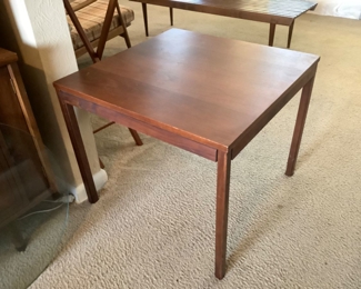 Walnut table no maker mark 