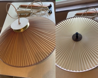 Gerald Thurston hanging, swing, weighted pendant lamp 