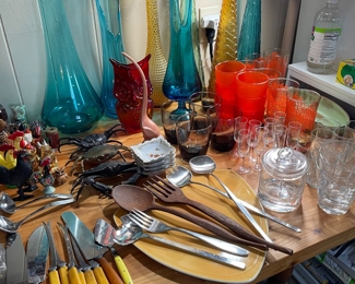 MCM Drinking glasses, service,