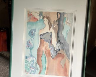 Jane Bazinet Le Femmes  Hand signed and numbered no COA