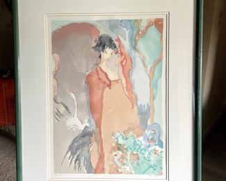 Jane Bazinet Le Femmes  Hand signed and numbered no COA