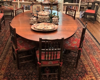 Chairs are sold separately from the table.