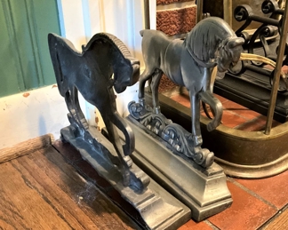 Horse bookends