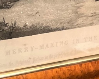 "An English Merry Making in the Olden Time"