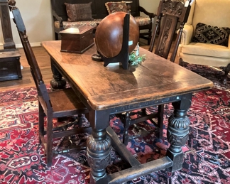 Beautifully carved legs