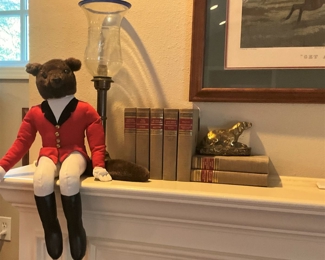 A touch of whimsey for the mantel