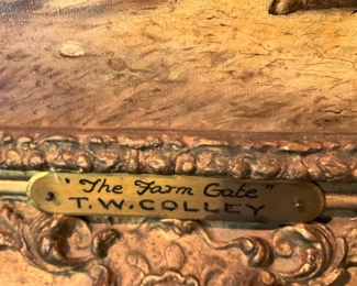 "The Farm Gate" by T.W. Colley