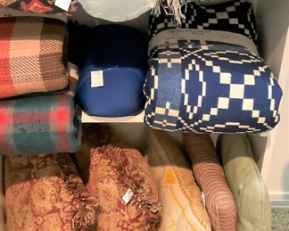 Throws and pillows