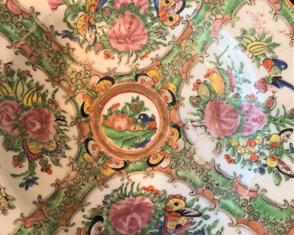 Rose Medallion china