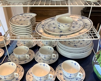 51 pieces -"Furnivals" china from England