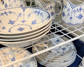 23 pieces of "Denmark" by Furnivals in England