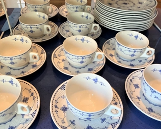 51 pieces -"Furnivals" china from England