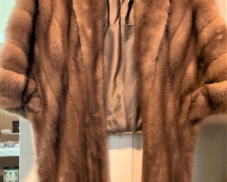 Mink stole from Neiman Marcus