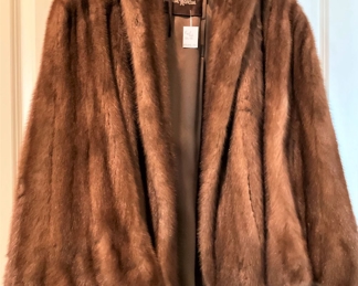 Mink cape/jacket from Neiman Marcus