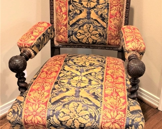 Antique upholstered chair
