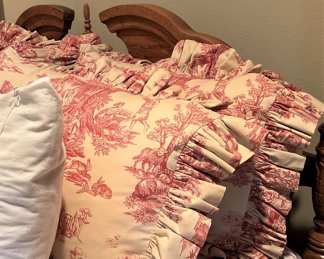 Custom bedding