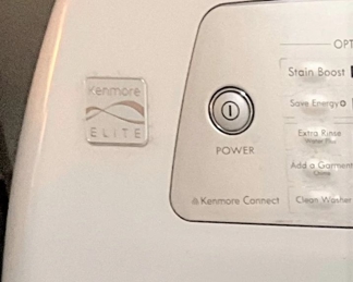 Kenmore Elite washer