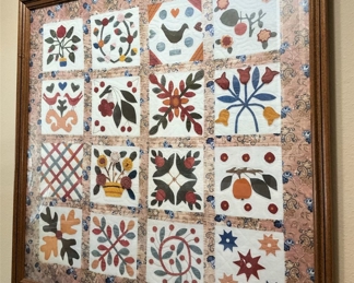 Framed "quilt"