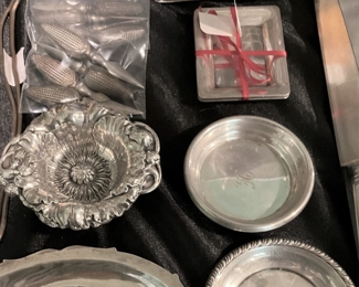 Sterling selections including corn cob holders