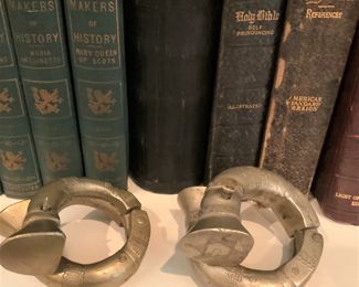 Bronze dowry bracelets - rare vintage item from Nigeria