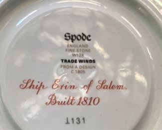 Spode "Trade Winds" - English bone china