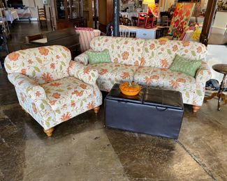 Beauty AND Comfort all in one with this CRAFTMASTER FURNITURE CO, Taylorsville, NC, Sofa and Arm Chair 