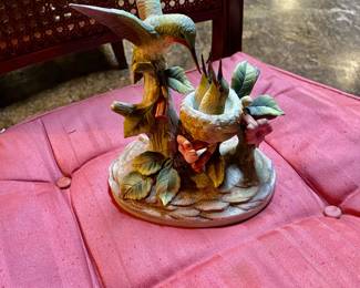 ANDREA by SADEK Porcelain Humingbirds 