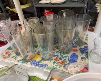 Set of 8 Tea/Water Glasses