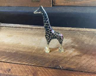 c.1986, Abraham Palatnik 8-1/4" LUCITE Giraffe Sculpture, ARTEMIS COLLECTION, Valued at $175