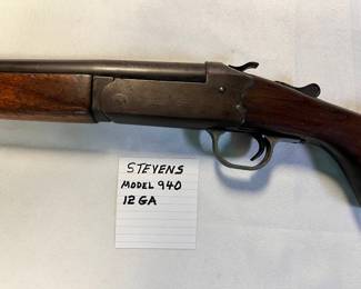 STEVENS Model 940 12 Gauge
