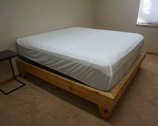 king platform bed