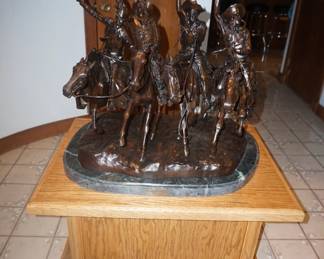 Frederic Remington Coming through the Rye