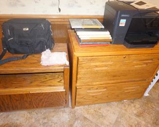 file cabinet, printer
