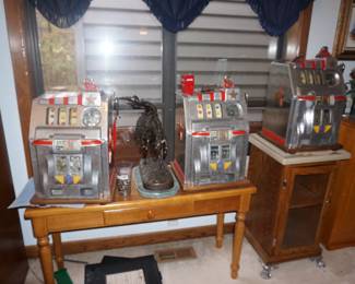 Antique slot machines