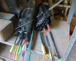 bow and arrows
