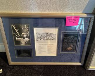 Albert Einstein framed art