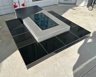 Very Cool gas fireplace, $2000 new!